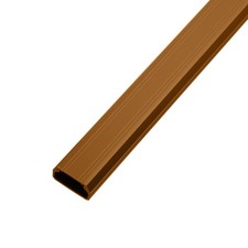 Sanwa Supply Cable Cover, Square Type, Brown CA-KK26BR picture