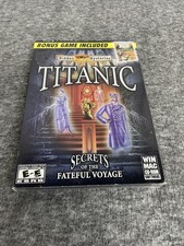 Hidden Mysteries Titanic Secrets Fateful Voyage PC Mac Game New Sealed Bonus Win picture
