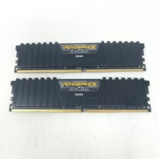 [Lot of 2] Corsair Vengeance LPX 16GB DDR4-3000 PC4-24000 CL15 CMK32GX4M2B3000C1 picture