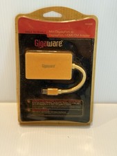 Gigaware Mini DisplayPort to DisplayPort/HDMI/DVI Adapter – New Sealed picture