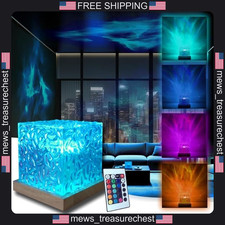 Ocean Wave and Northern Lights Projector with Remote, Multi-Mode Effects picture