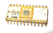 Vintage Intel C8702A, one of first UV PROMS made, dated 1975 Ceramic old Gold picture