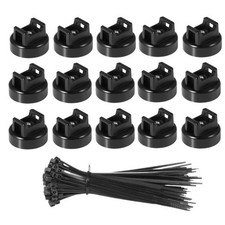 New Magnetic Cable Zip Tie Mounting Bases Suction Cup Hook Fixing Clips Holder picture