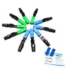 50/100pcs FTTH Fiber Optical Fast Connector SC UPC/APC SM Quick Optical Conector picture