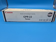 Genuine Canon GPR-22 GPR22 Toner Cartridge 0386B003AA Black New Sealed Box picture