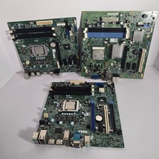 Lot of 3 Dell OEM Motherboards w/ Processors (2x Intel i7, 1x AMD Athlon) picture