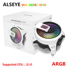 ALSEYE WARRIORS W90 temperature display i3-i5 CPU radiator 5V PWM ARGB fan picture