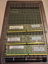 Lots of 50 4GB HP OEM PC2-5300P -555-12 2RX4 ECC REGISTERED Server RAM picture