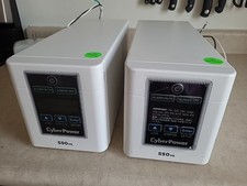 CyberPower M550L Medical-Grade UPS System,550VA/440W,White - 1 New, 1 Light Used picture