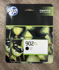 Genuine HP 902XL BLACK Ink Cartridge T6M14AN - 10/2024 - NEW SEALED picture