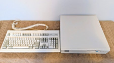 Tandy 1000 RLX-1453B Hard Drive Computer and Enhanced Keyboard / Super Clean  picture