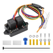 12V/24V Electric Fan Controller Kit 30A Digital Radiator Fan Switch with Adjusta picture