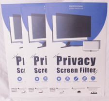 6-pack 24 inch computer privacy screen for 16:9 aspect ratio widescreen monitor picture