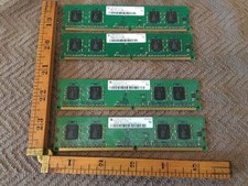 Two 256mb Infineon Memory HYS64T32000HU-5-A, 1Rx16 PC2-3200U-333-11-C1 picture
