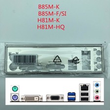 Original For Asus H81M-HQ Rear Baffle Shield I/O IO Backplate Motherboard picture