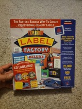 Avery Label Factory Deluxe CD Computer Software  picture