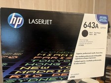 HP LaserJet 643A Black Print Cartridge (Q5950A).  NEW SEALED BOX picture