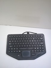 iKey SB-87-TP-M-USB Mobile Keyboard w/ Integrated Touchpad For Parts Or Repair  picture