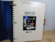 1980 HP Hewlett Packard Series 9800 Desktop Computers System 45 Manual, 6/132 picture