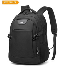 Elegant Anti-Theft Laptop Backpack - USB Charging & Lightweight Design 15.6 Inch picture