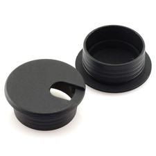 HJ Garden 2pcs 1-1/2 inch Desk Wire Cord Cable Grommets Hole Cover Office PC Des picture