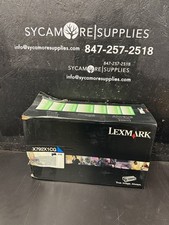 Genuine Lexmark X792X1CG High Yield Cyan Toner for X792DE / X792DTE / X792DTFE picture