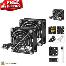 Compact Dual Ball Bearing EC Cooling Fans 60mm x 25mm – 35dB Silence & 24.8 CFM picture