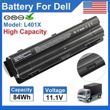 ✅9 Cells Battery for Dell XPS 14 L401X 15 L501X L502X 17 L701X L702X J70W7 JWPHF picture