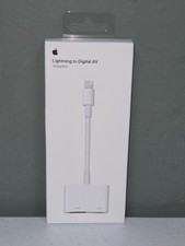 New & Sealed Genuine Apple iPhone to HDMI Digital AV Adapter MD826AM/A - A1438 picture