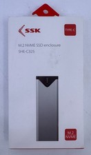 SSK SHE-C325 M.2 NVME SSD Solid State Drive Enclosure Adapter w/ USB 3.1 GEN2 picture
