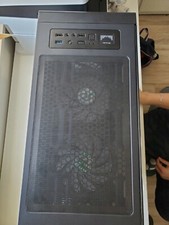 New compiuter case musetex 6 rgb cooler new condition no demege. Mid tower picture