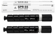 YBton High Yield GPR-55 GPR55 0481C003AA Black Toner Cartridge 2-Pack picture