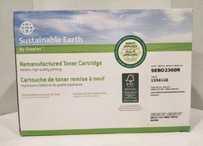 SEBD2360R Staples Sustainable Earth Black Toner Cartridge for Dell NIB 1558128 picture