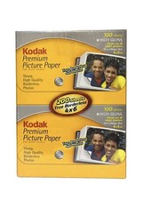 New Kodak Premium Photo Paper 4x6 200 Sheets High Gloss Inkjet True Borderless  picture