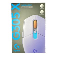 Logitech G305 X SUPERLIGHT Wireless Gaming Mouse HERO 44K Bluetooth White NEW picture
