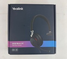 Yealink Headset UH38 USB Wired Mono Certified Noise-Cancelation USB-C - New picture