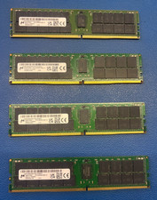 4x Micron 64GB DDR4-3200 ECC RDIMM MTA36ASF8G72PZ-3G2B2 (256GB) – FOR PARTS picture