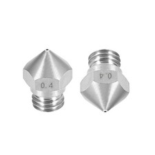 1.75mm M7 3D Printer Nozzle Steel 0.4mm Extruder Print Head for Filament,5pcs picture