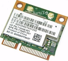 New HP 718451-001 Broadcom BCM943228HMB 802.11a/b/g/n WLAN + BT PCI-E Half picture