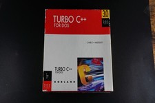 Borland Turbo C++ 3.0 for Dos Big Box Software 5.25 and 3.5 Complete picture