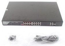 LTS POE-SW1602 16-Port 10/100 Mbps Auto-MDIX PoE Switch; 6173474 picture