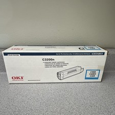 Okidata OKI 43034803 CYAN Toner Cartridge C3200N C3100 C3100n C3200  picture