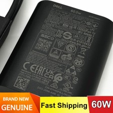 LA60NM200 Original XPS13 plus 9320 Power Supply 60W GaN 20V3A USB-C Charger picture