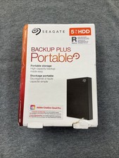 Seagate Backup Plus Portable+ 5TB HDD Storage (STHP5000400) New Factory Sealed picture