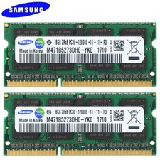 SAMSUNG DDR3L 1600MHz 16GB (2 x 8GB)  PC3L-12800 2Rx8 Laptop Memory SODIMM RAM picture