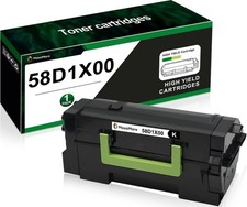 MasaiMara 58D1X00 High Yield Black Toner Cartridge Extra Capacity, picture
