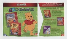 Campbell's Disney Winnie the Pooh CD-ROM Sampler Kids PC Games Print Studio VTG picture