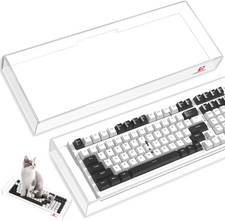 Acrylic Keyboard Cover for 98-Key Mechanical Gaming Keyboard - Clear & Protectiv picture