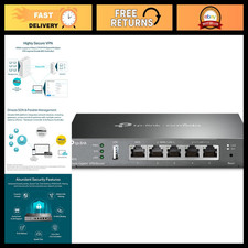 Wired Gigabit VPN Router, High-Speed Internet, Secure Network, Easy Setup picture