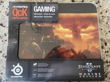 SteelSeries QcK LE Gaming Starcraft 2 Wings Of Liberty Sealed - Marine Edition picture